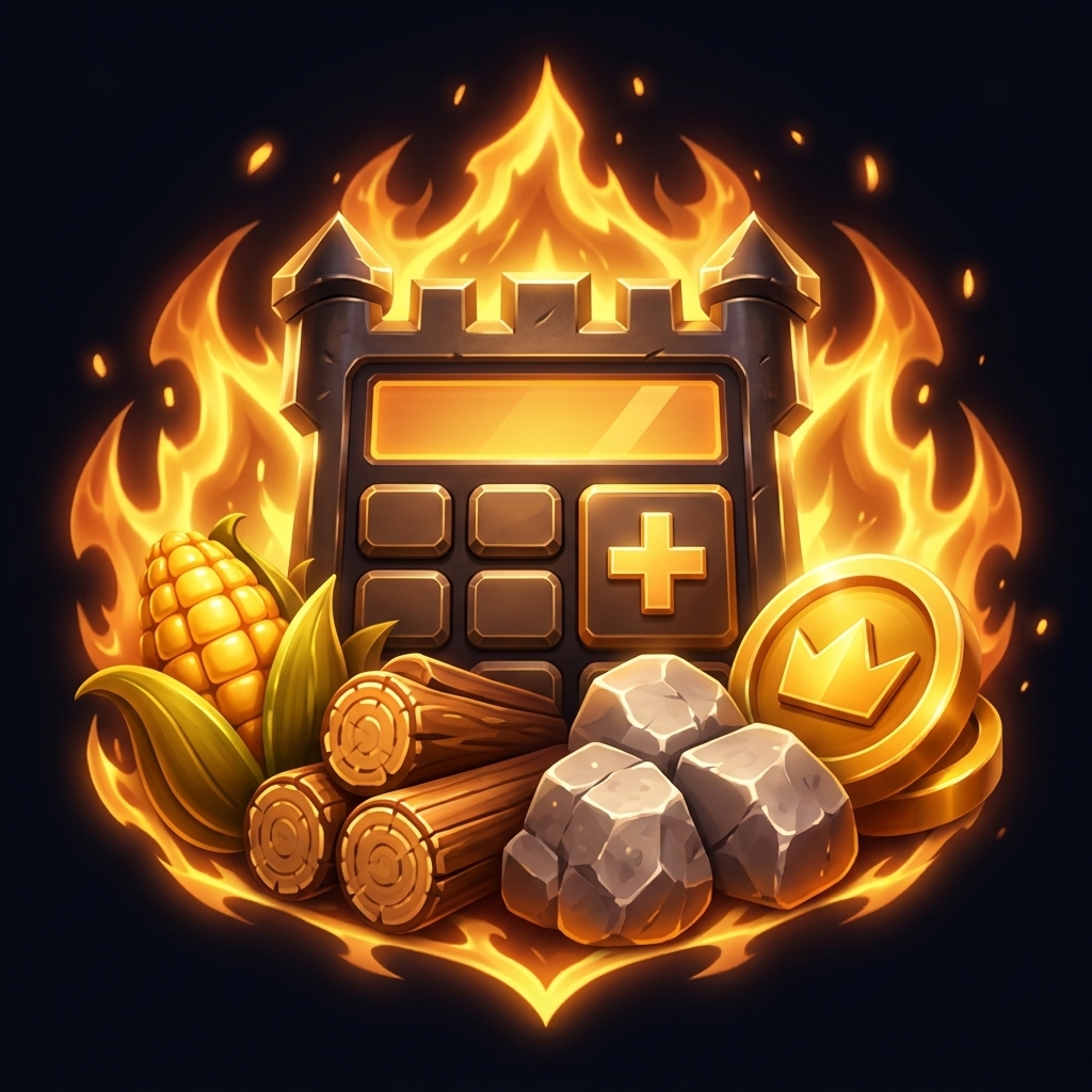 Logo Calculadora Rise of Kingdoms
